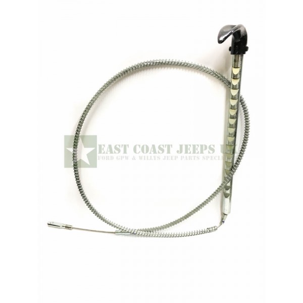 Handbrake Lever & Cable *Early external band type* - WOA1242